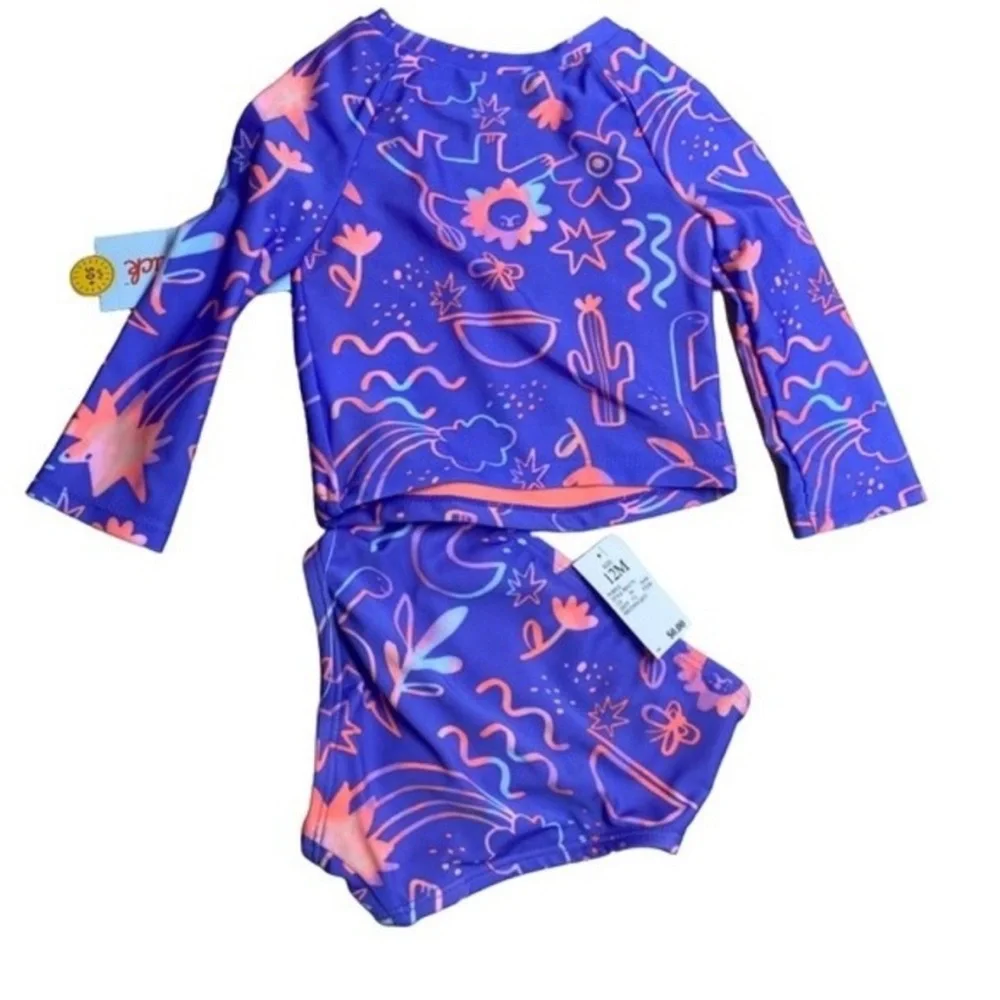 Cat & Jack swim set UPF 50